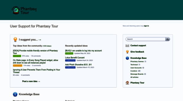 support.phantasytour.com