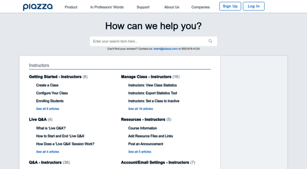 support.piazza.com