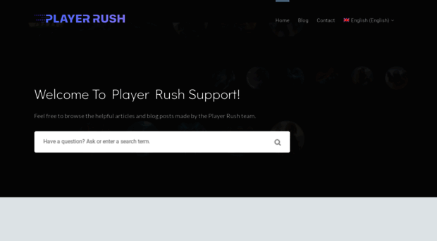 support.playerrush.com