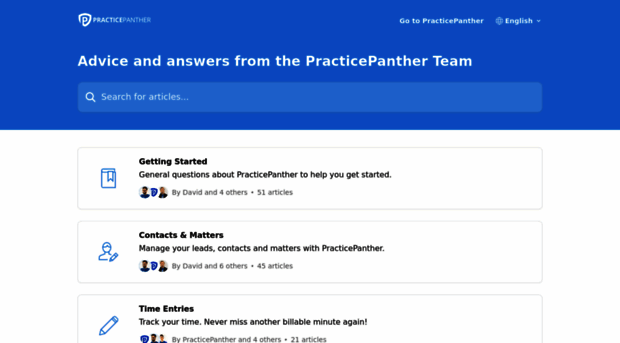 support.practicepanther.com