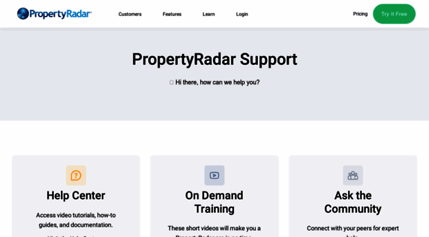 support.propertyradar.com