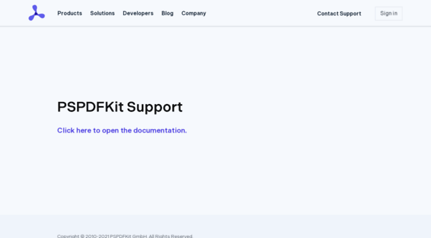 support.pspdfkit.com