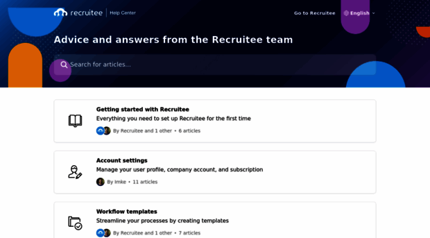 support.recruitee.com