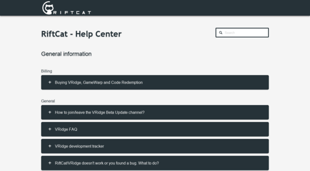 support.riftcat.com