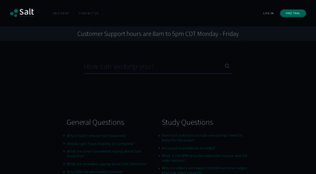 support.saltsolutions.com