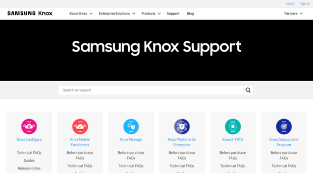 support.samsungknox.com