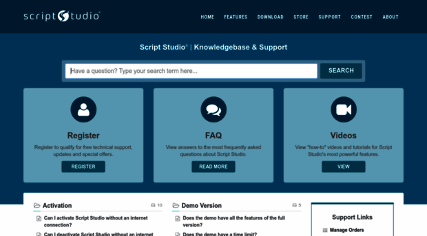 support.scriptstudio.com