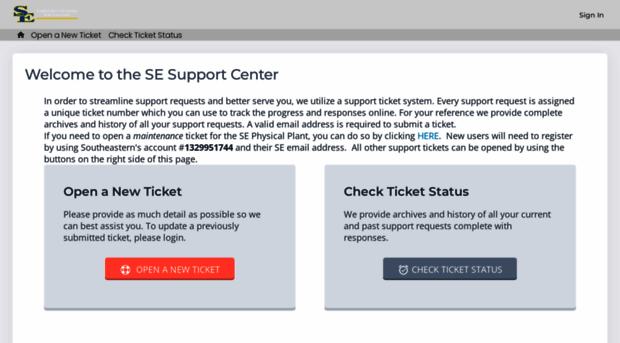 support.se.edu