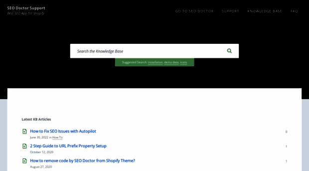 support.seodoctorapp.com