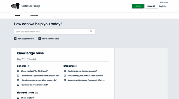 support.seriouspoulp.com