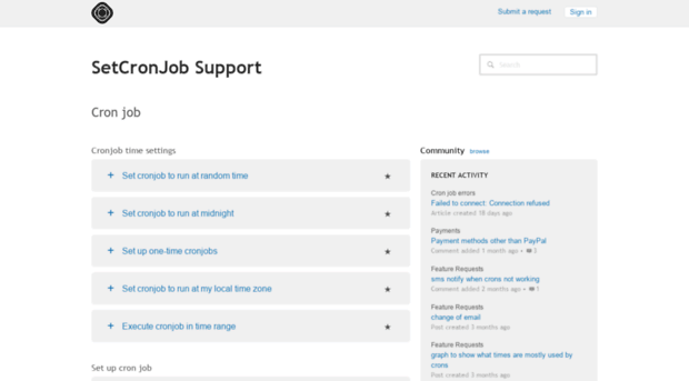 support.setcronjob.com