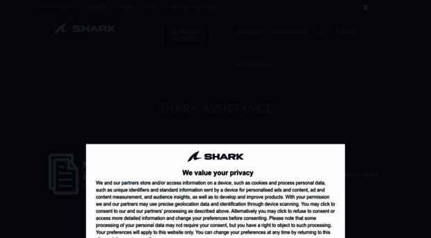 support.shark-helmets.com