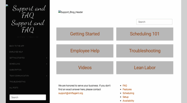 support.shiftagent.org