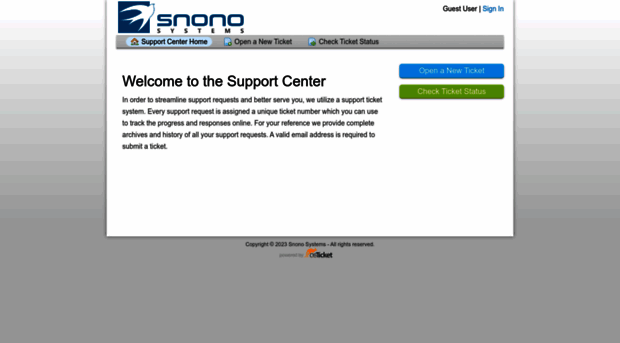 support.snono-systems.com