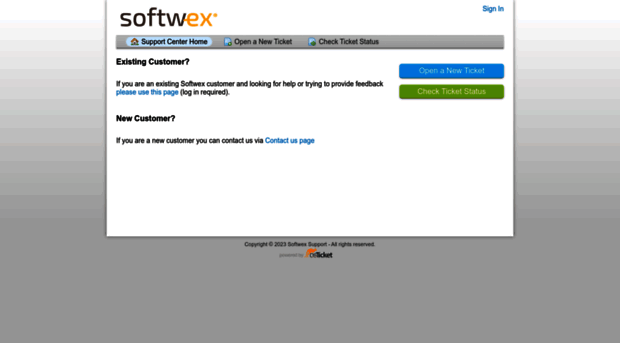 support.softwex.com