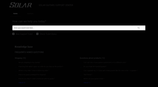 support.solar-guitars.com