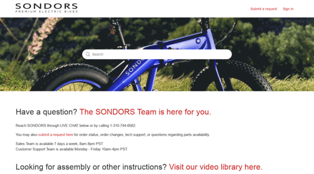 support.sondors.com