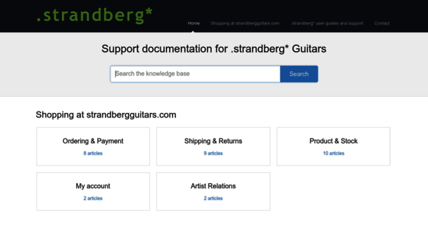 support.strandbergguitars.com