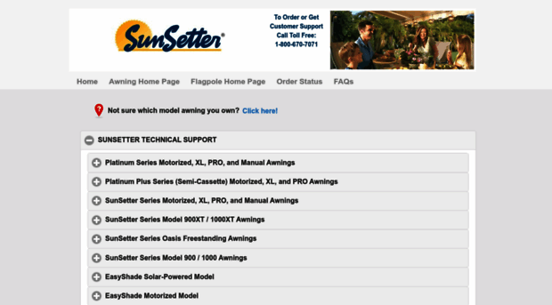 support.sunsetter.com