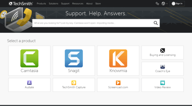 support.techsmith.com