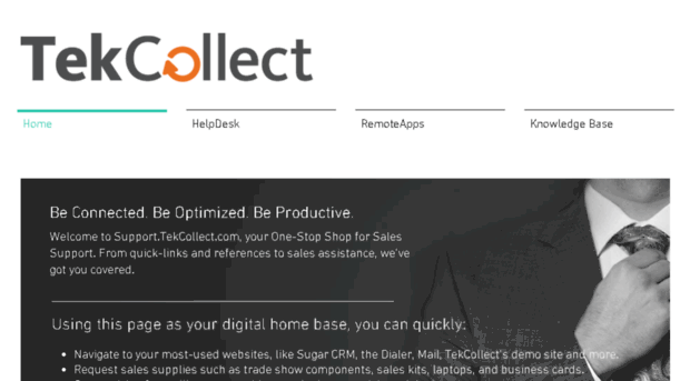 support.tekcollect.com