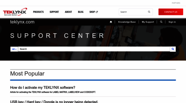 support.teklynx.com
