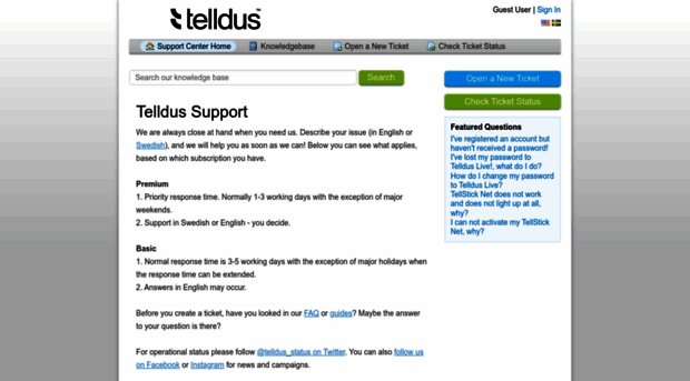 support.telldus.com