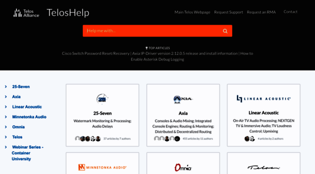 support.telosalliance.com