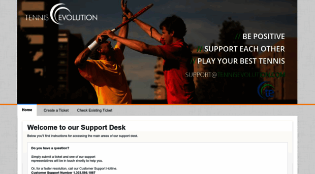 support.tennisevolution.com