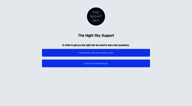 support.thenightsky.com