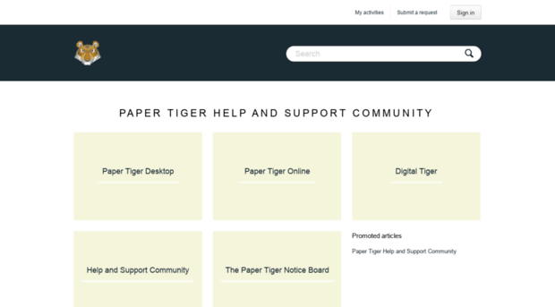 support.thepapertiger.com