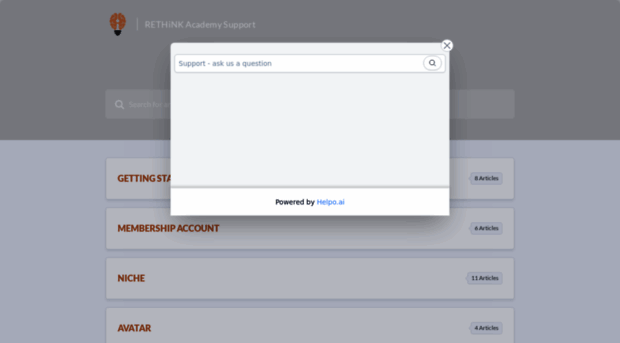 support.therethinkacademy.com