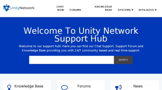 support.theunitynetwork.com