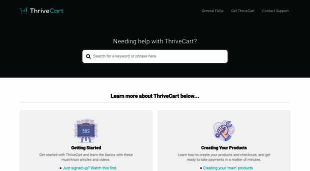 support.thrivecart.com