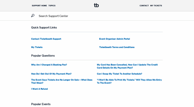 support.ticketbooth.com.au