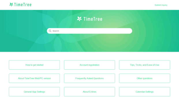 support.timetreeapp.com