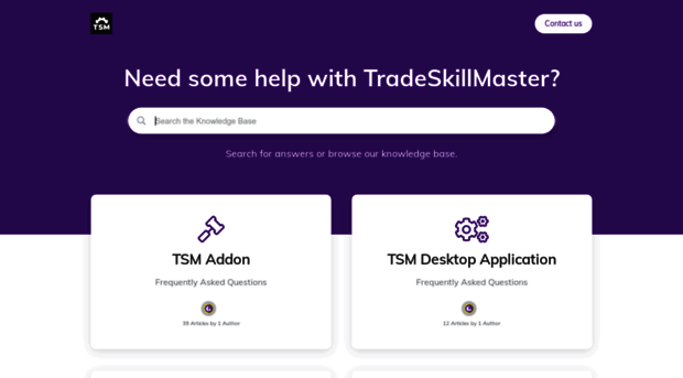 support.tradeskillmaster.com