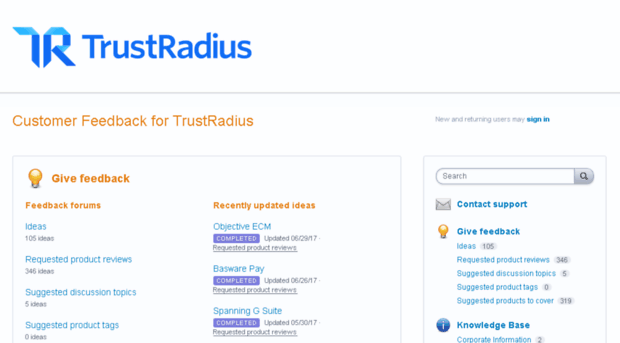 support.trustradius.com