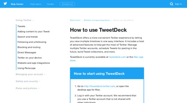 support.tweetdeck.com