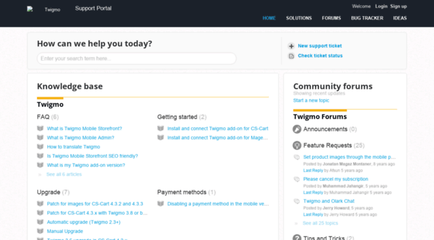 support.twigmo.com