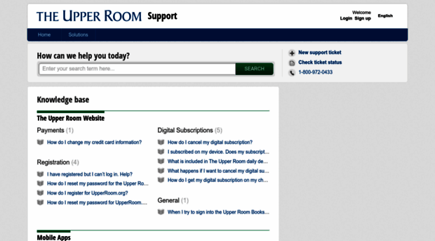 support.upperroom.org