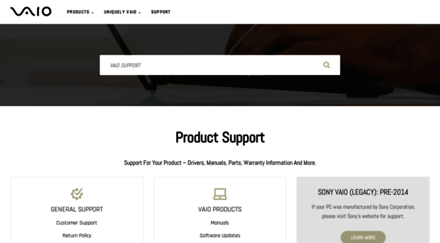 support.us.vaio.com