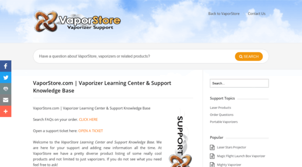 support.vaporstore.com