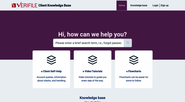 support.verifile.co.uk