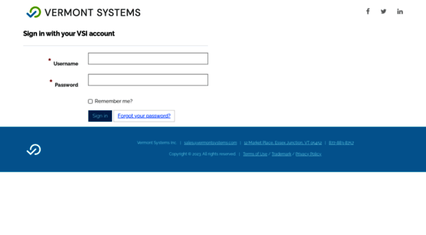 support.vermontsystems.com