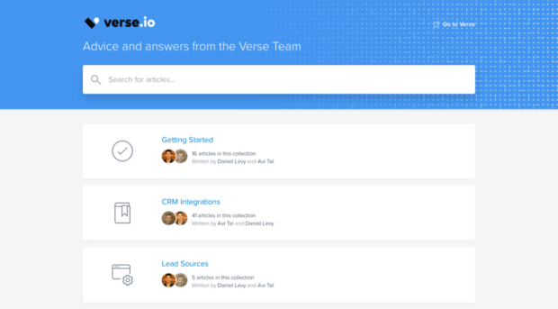 support.verse.io