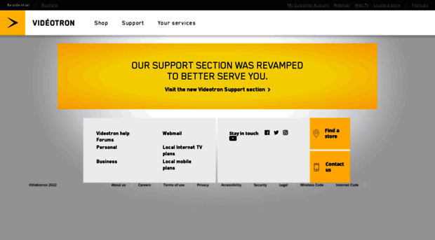 support.videotron.com