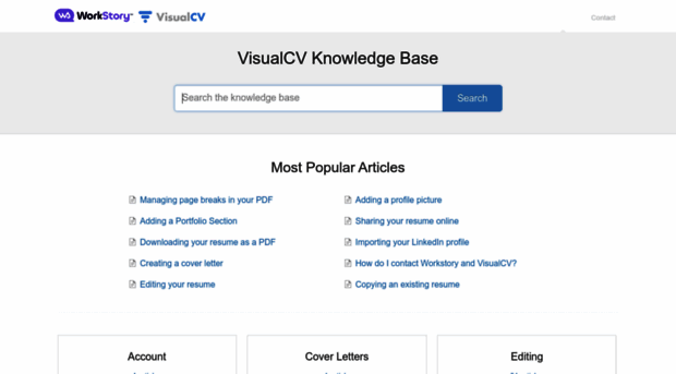 support.visualcv.com