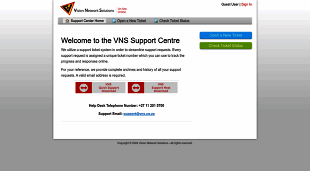 support.vns.co.za