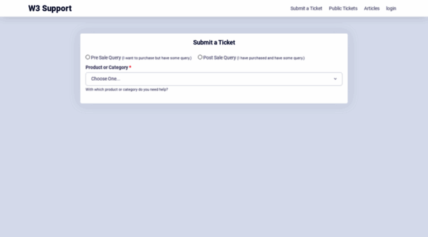 support.w3itexperts.com